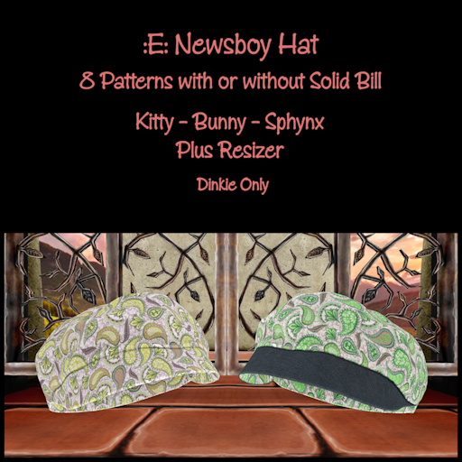 :E: Newsboy Hat