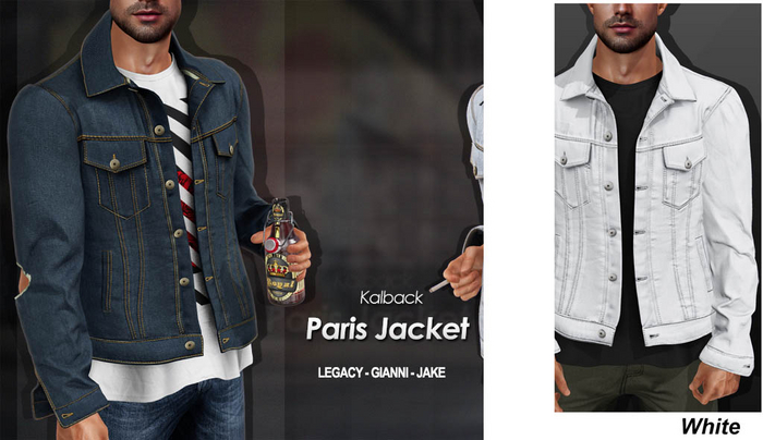<Kalback> Paris Jacket White