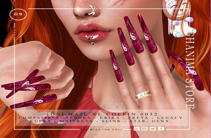 [GS] Nail  XL Coffin # 032