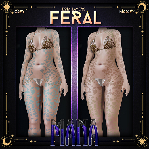 Mana. // Feral Spots - Dryad/Naiad