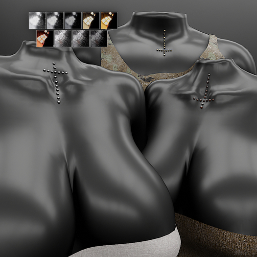 Heaven & Hell Collarbone Dermals! FP