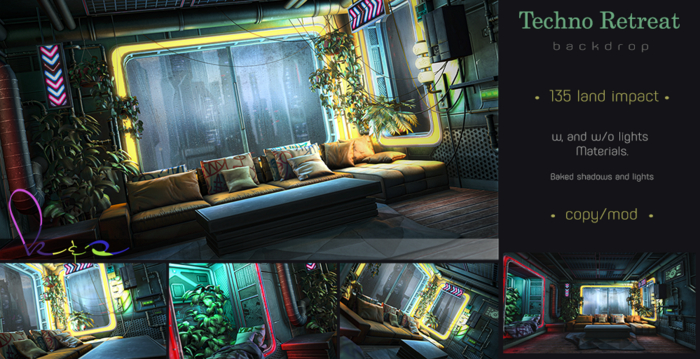 K&S - // Techno Retreat. Backdrop