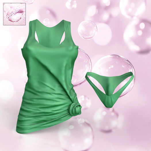 Green Knot Outfit Bombshell