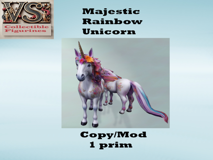 Majestic  Rainbow  unicorn Boxed