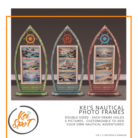 Kei's Nautical Photo Frames