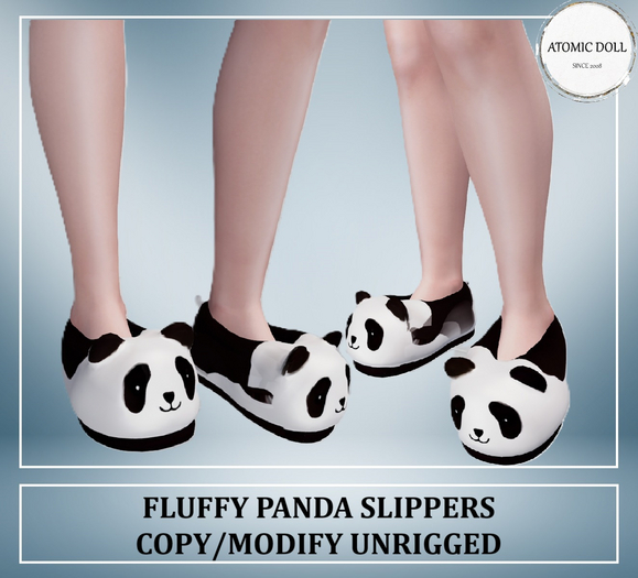 Panda Slippers