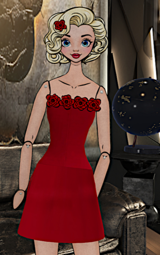 PMR Cardy Rose Dress