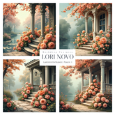LORI NOVO . Lakeside Entrance . Peach . 1