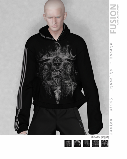 [Fusion] [DW005] [Diabolic] -[Hoodie]- [Fatpack]