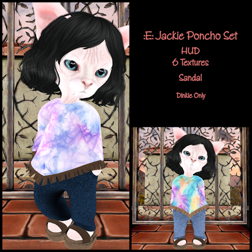 :E: Jackie Poncho Set