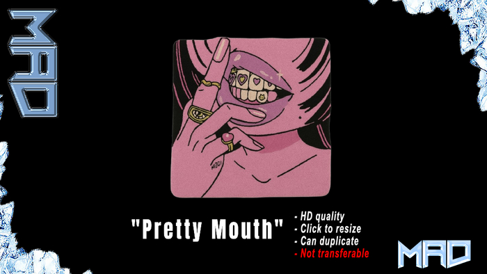 MAD Pretty Mouth Rug