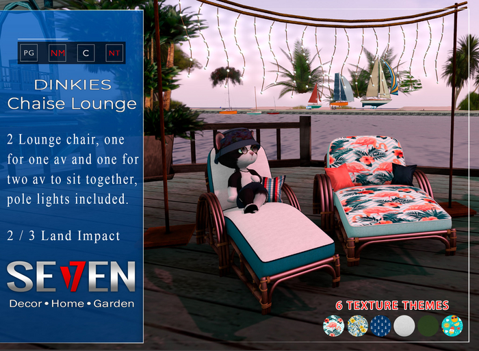 SE7EN - Chaise Lounge Dinkies