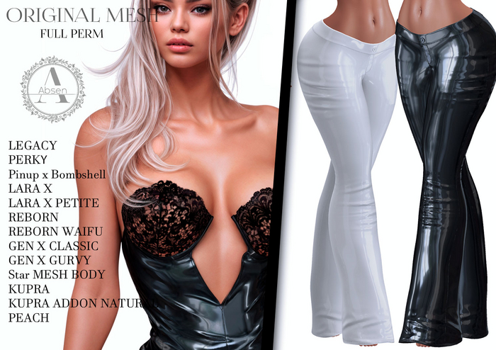 7842 **ABSEN** F-2150  PANTS FULL PERM