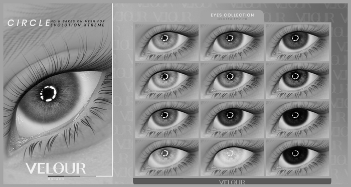 VELOUR "CIRCLE" EYES DEMO