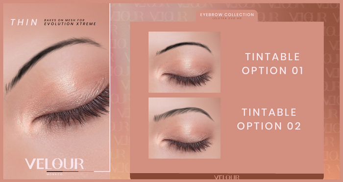 VELOUR "THIN" EYEBROW