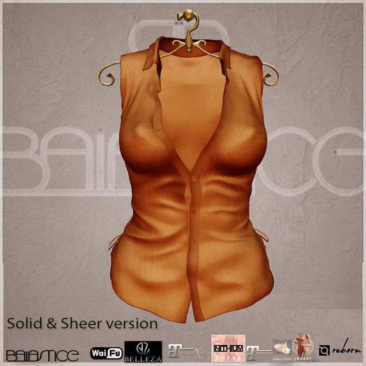 Baiastice_Caol Blouse-Rust