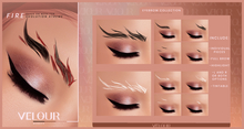 VELOUR "FIRE" EYEBROW