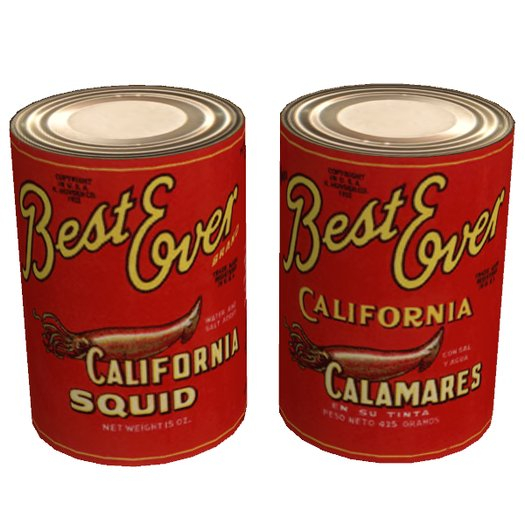 Canned Squid