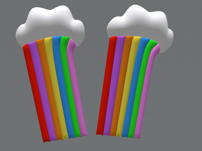 Rainbow Pool Float FULL PERM