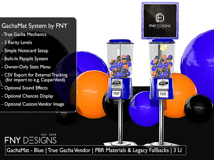 :FNY: Designs - GachaMat BLUE