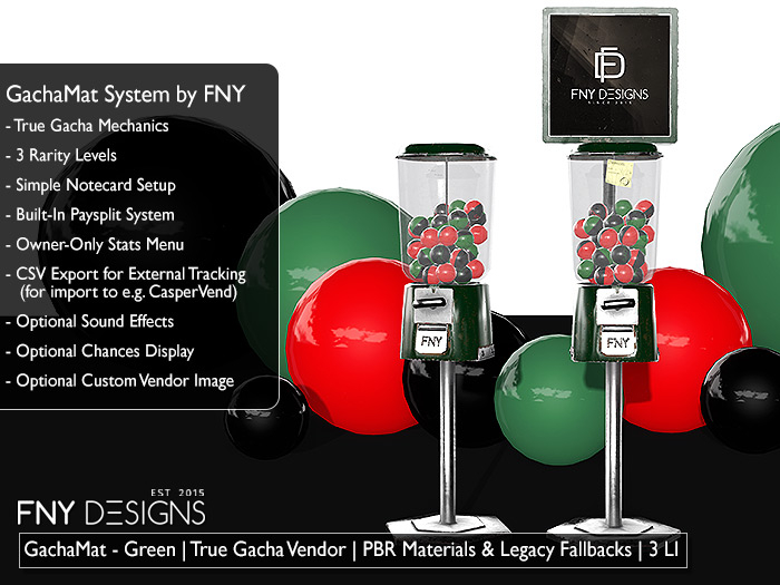 :FNY: Designs - GachaMat GREEN