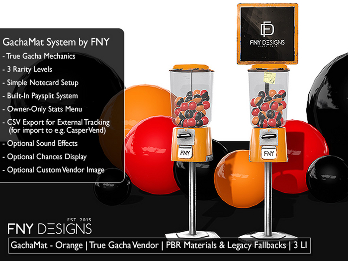 :FNY: Designs - GachaMat ORANGE