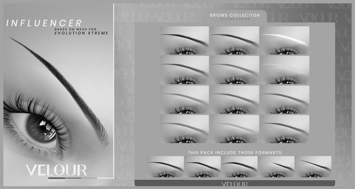 VELOUR "INFLUENCER" BROWS DEMO