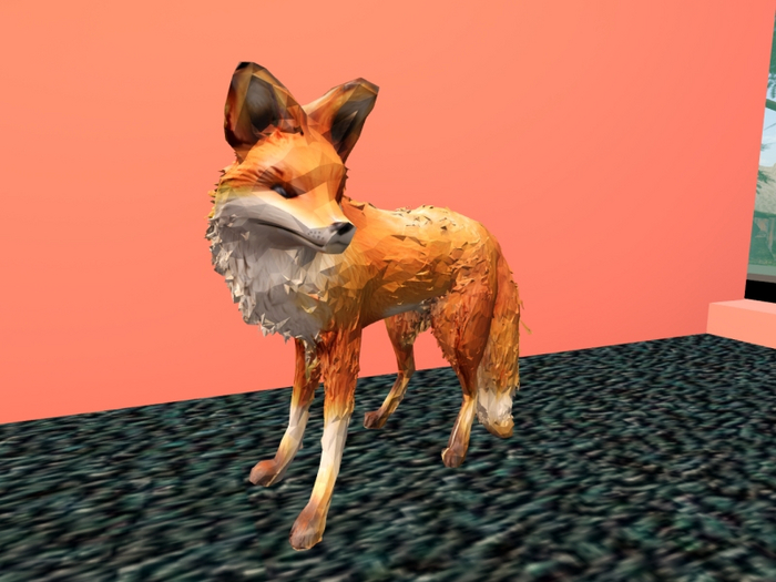 Whimsical Fox statue