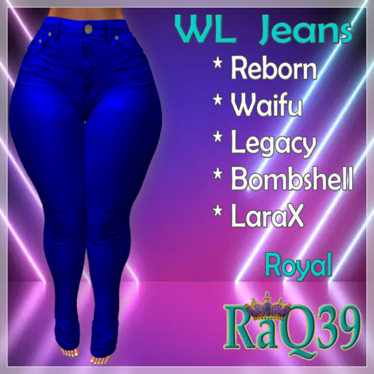 [R39] WL Jeans-Royal