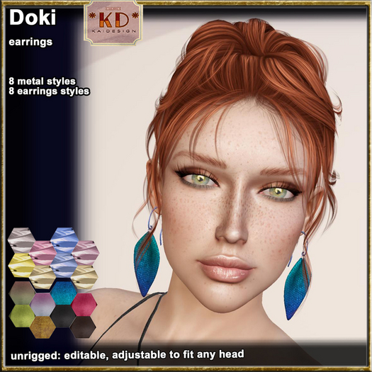 DEMO *KD* Doki earrings  - Unpacked