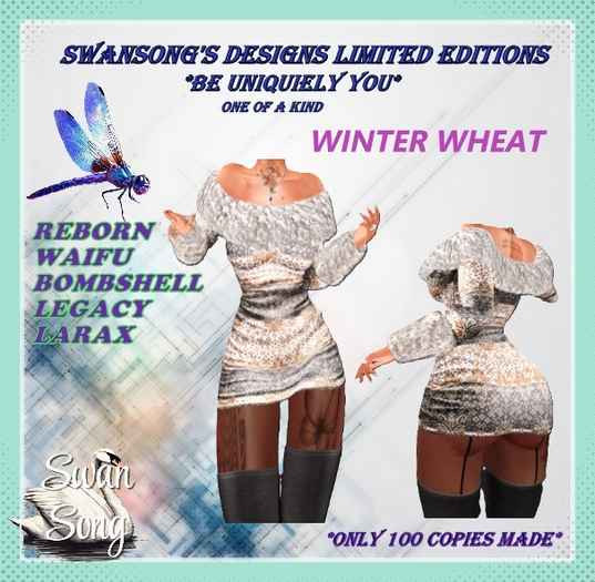 Swansong Design Limited Editions WINTER WHEAT