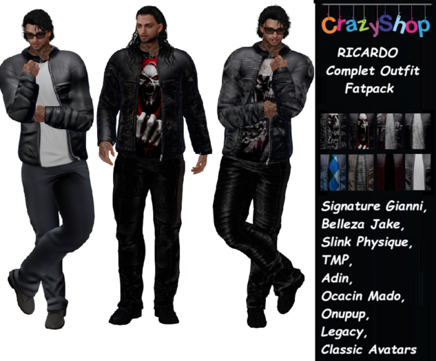 Crazy Ricardo Outfit Fatpack
