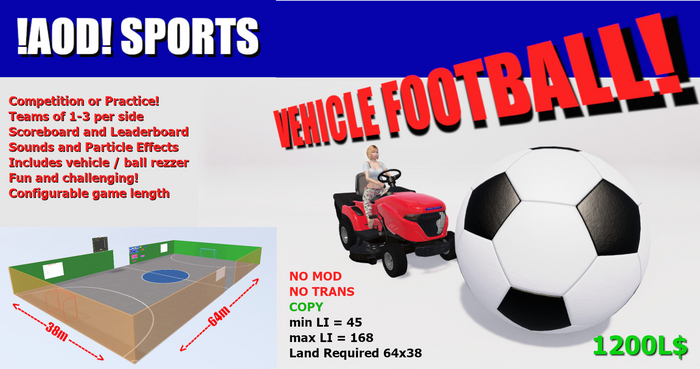 !AOD! Sports Vehicle Football