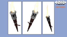 Lamp Cave 4 impact Animated Flame Copy Modify