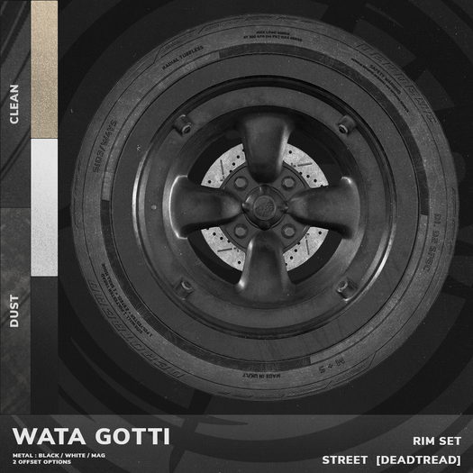 Second Life Marketplace - Di: Wata Gotti Rims [Rim Set]