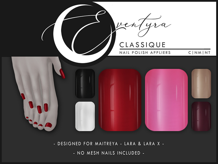 Eventyra - Maitreya Nail HUD - Classique