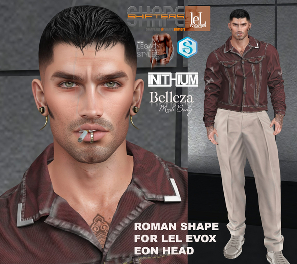 [SHAPEshifters] ROMAN SHAPE FOR LEL EVOX EON HEAD INCL KARIOS
