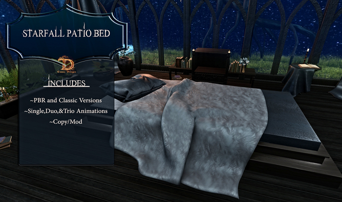 ^TD^Starfall Patio Bed (PG)