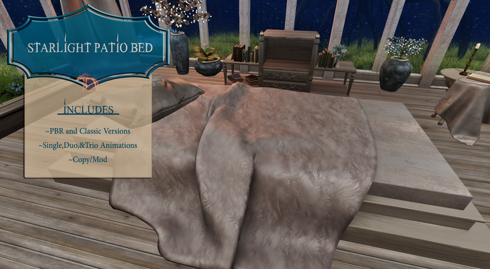 ^TD^Starlight Patio Bed (PG)