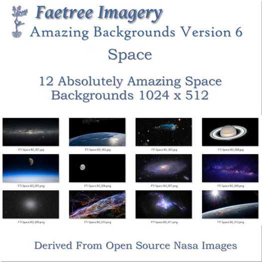 FaeTree Amazing Backgrounds V.6 Space