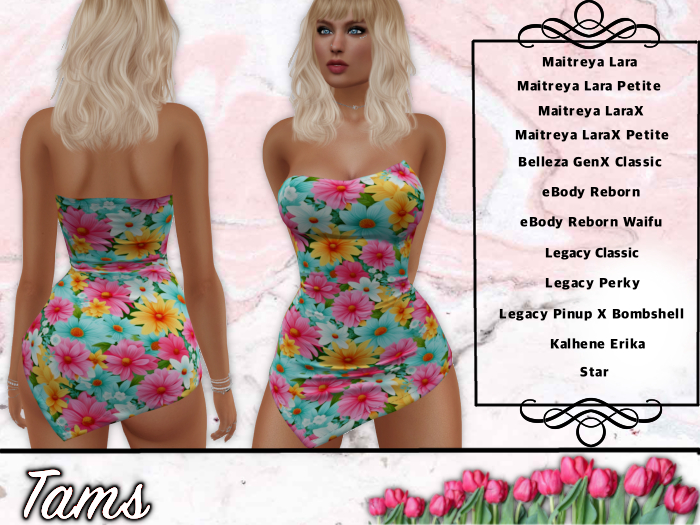 Tams - Dress and CString - Liu