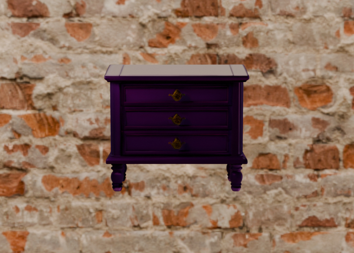 Nightstand_Rustic_Purple_textured