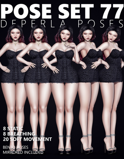 DePERLA POSES - Set 77 Static + Breathing + Soft Movement