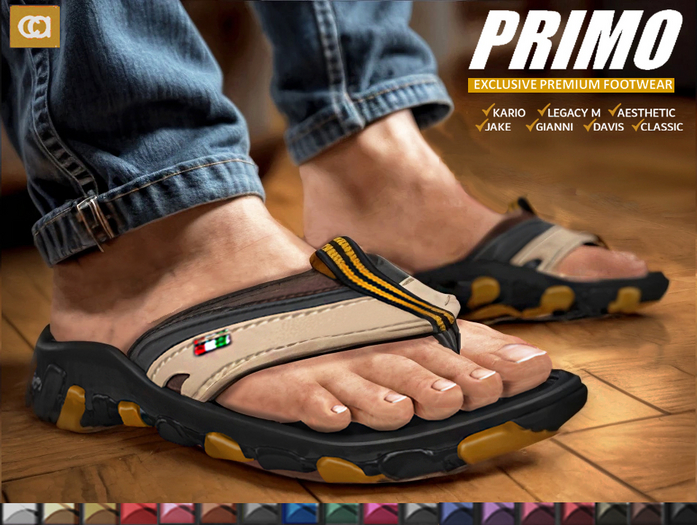 [CA] KARIO LEGACY AESTHETIC JAKE GIANNI PRIMO SANDALS