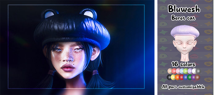 .:BluWesh:.Beret FATPACK 