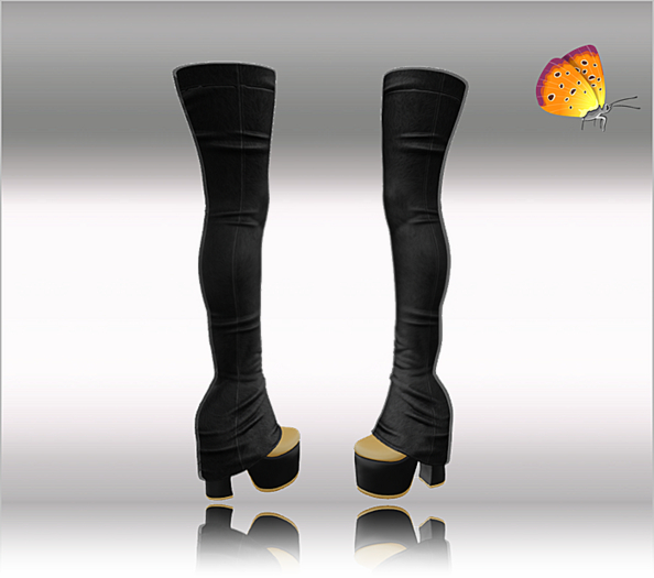 DEMO Boots with Socks long,LaraX,Legacy,Reborn