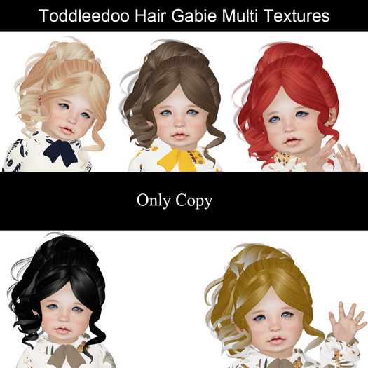 Toddleedoo Hair Gabie Multi Textures