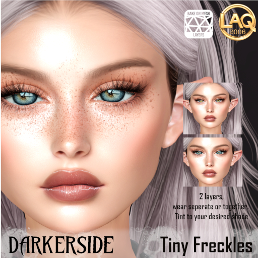 DarkerSide - Tiny Freckles & Light Freckles - LAQ Freckles