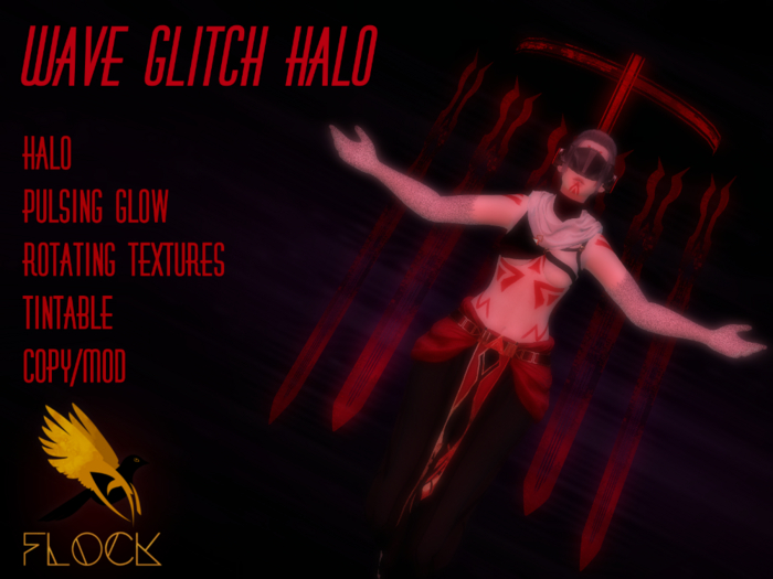 [FLOCK] - Wave-Glitch Halo