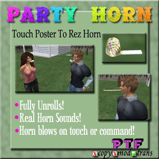 Pez Party Horn (10pack) [Box]